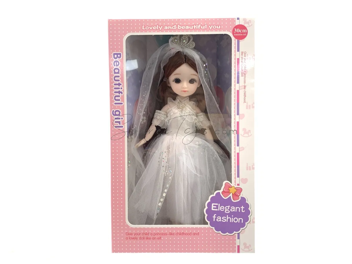 12-inch 22-Jointed Fashion Doll Gift Set (KM-12517) 12-inch 22-Jointed Fashion Doll Gift Set (KM-12517)