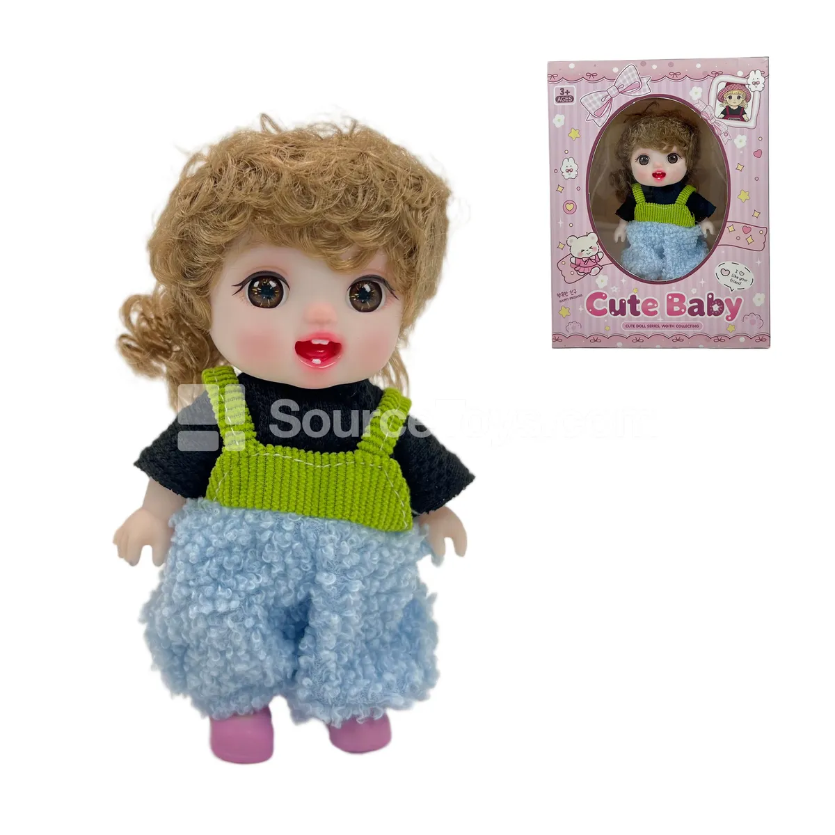 6-inch Vinyl Doll 6-inch Vinyl Doll