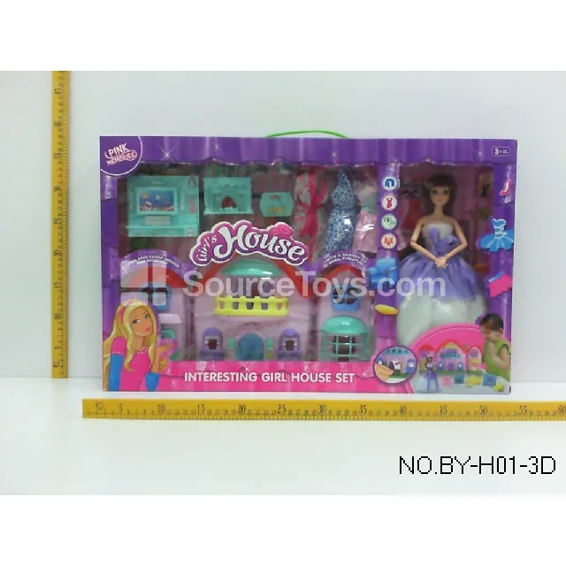 11 inch Fashion Doll with Villa and Outfit 11 inch Fashion Doll with Villa and Outfit