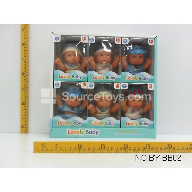 6-Pack 8-Inch Vinyl Figure with Facial Expressions 6-Pack 8-Inch Vinyl Figure with Facial Expressions