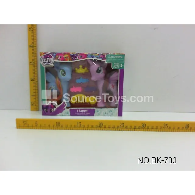Fashion Pony Doll with Comb Clip and Blister Insert