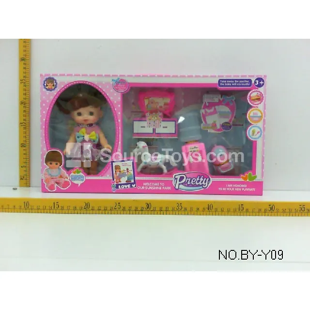 8-inch Fashion Doll TV Water Dispenser Play Set