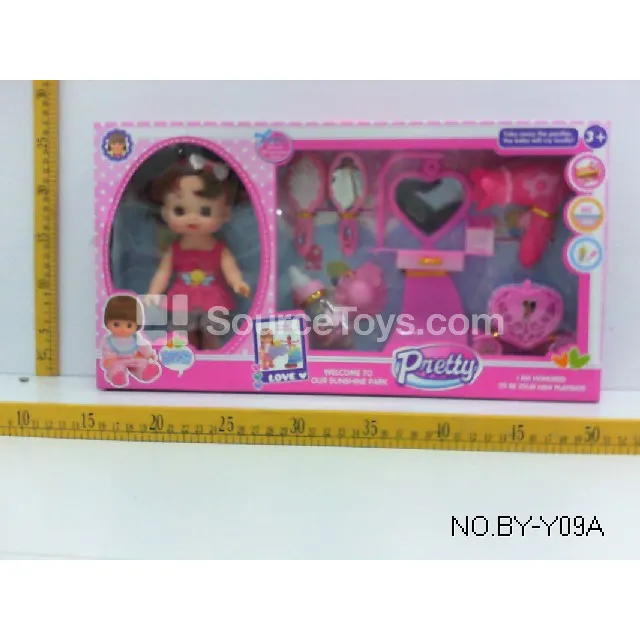 8-inch Fashion Doll Vanity Set with Bottle 8-inch Fashion Doll Vanity Set with Bottle