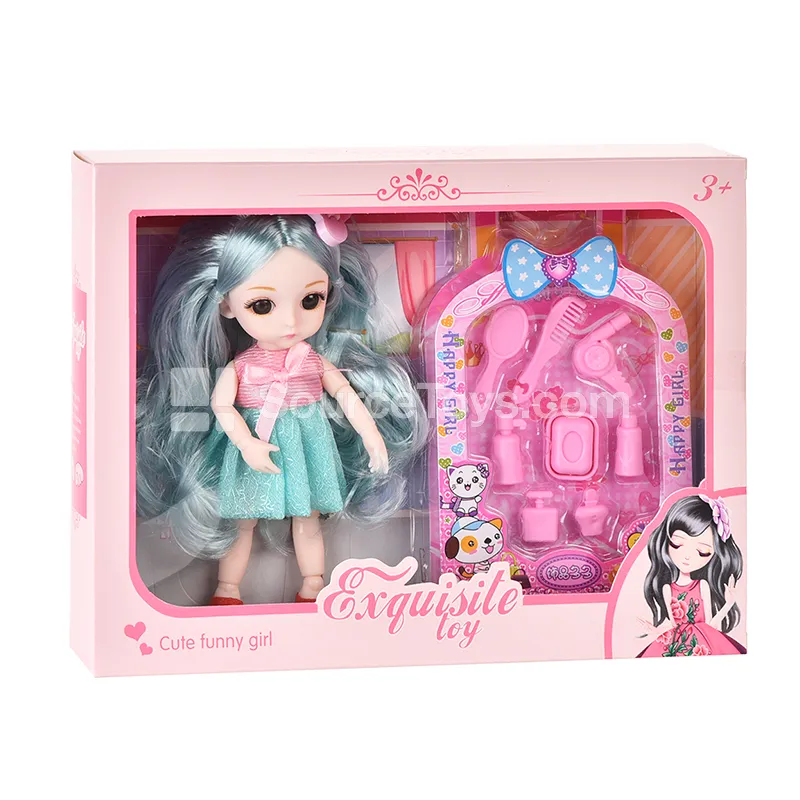 6-inch 13-Jointed Fashion Doll with Washing Set
