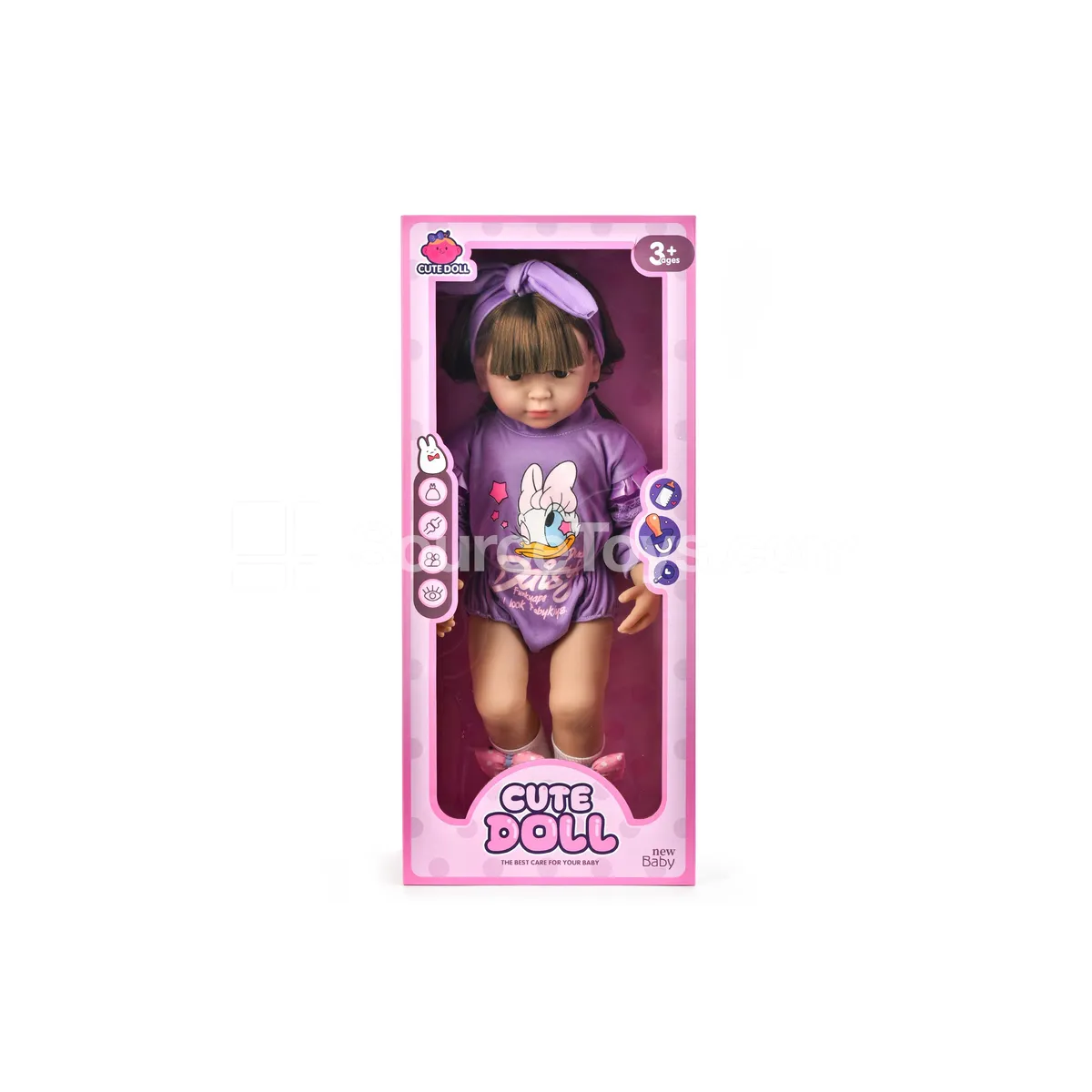 22-Inch Reborn Baby Doll Vinyl Soft Body