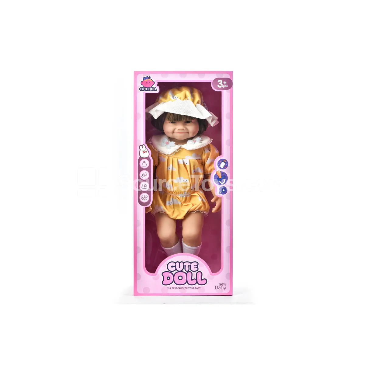 22-inch Reborn Doll 55-60cm Lifelike Baby Soft Vinyl Figure