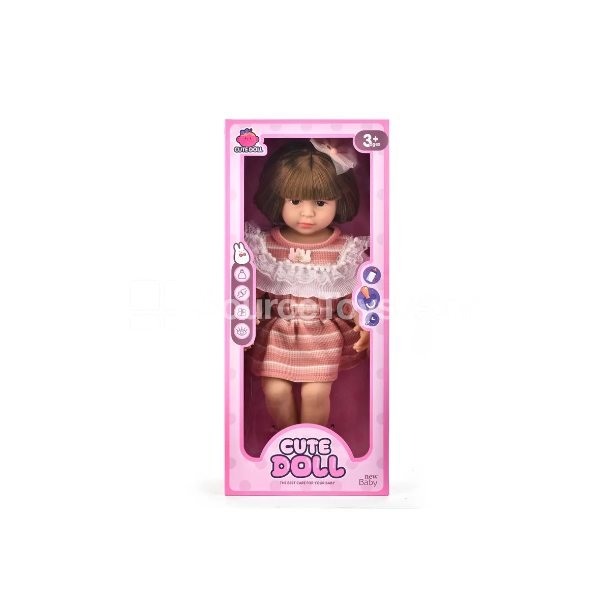 22-inch 55-60CM Realistic Newborn Baby Vinyl Doll