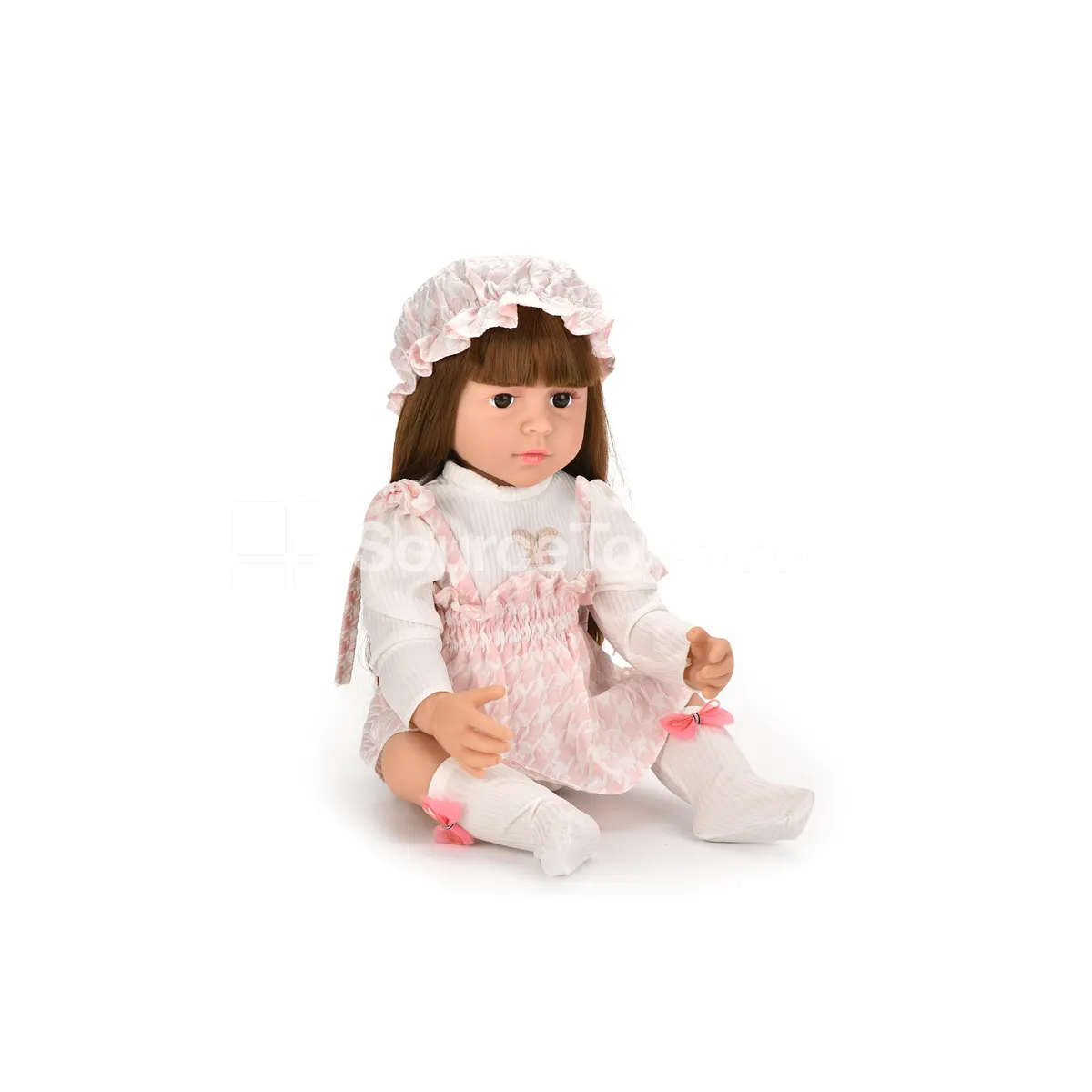 55-60cm Reborn Baby Doll 22-inch Realistic Soft Vinyl Doll