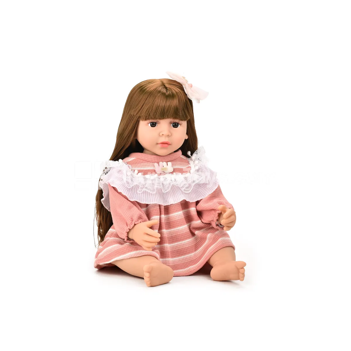 22-inch Vinyl Reborn Baby Doll with Soft Body
