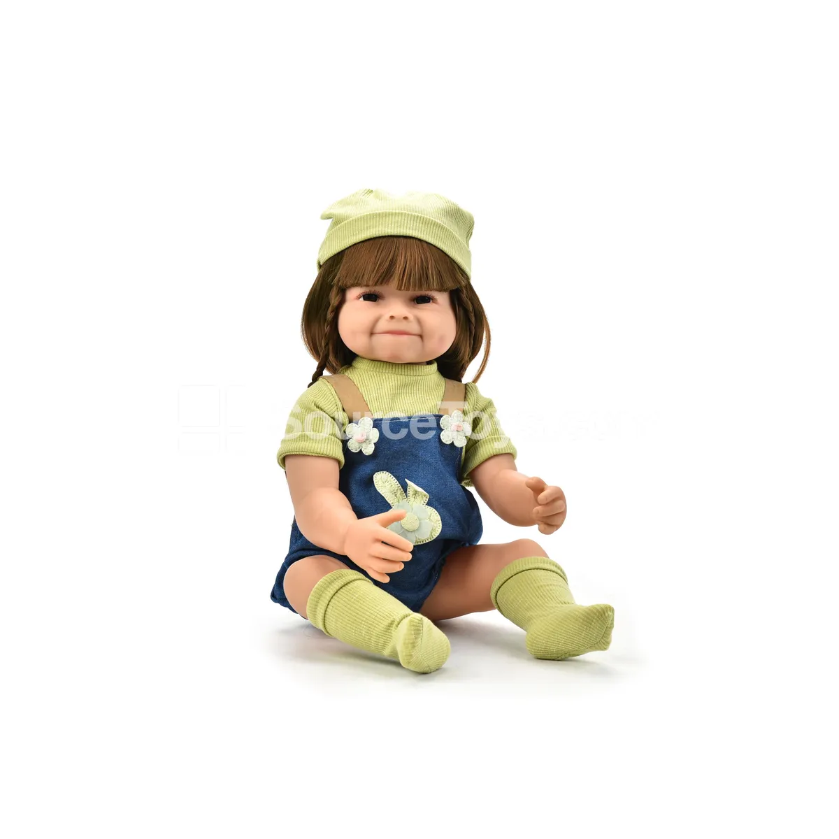 22-inch Reborn Doll, 55-60cm Soft Vinyl Baby Doll