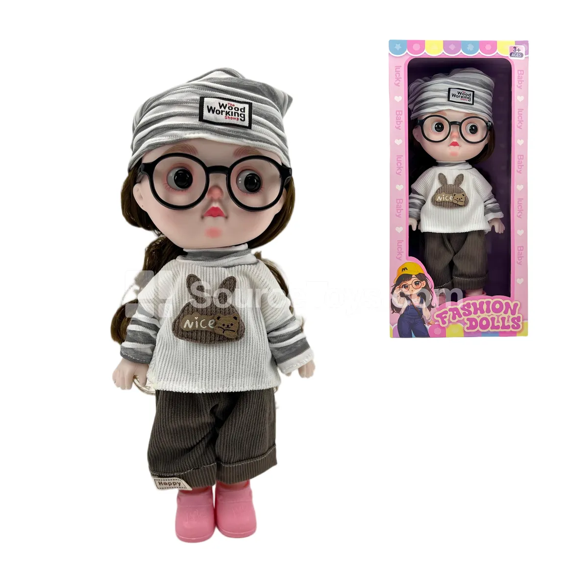 12-inch Jointed Expression Doll Gift Box Set