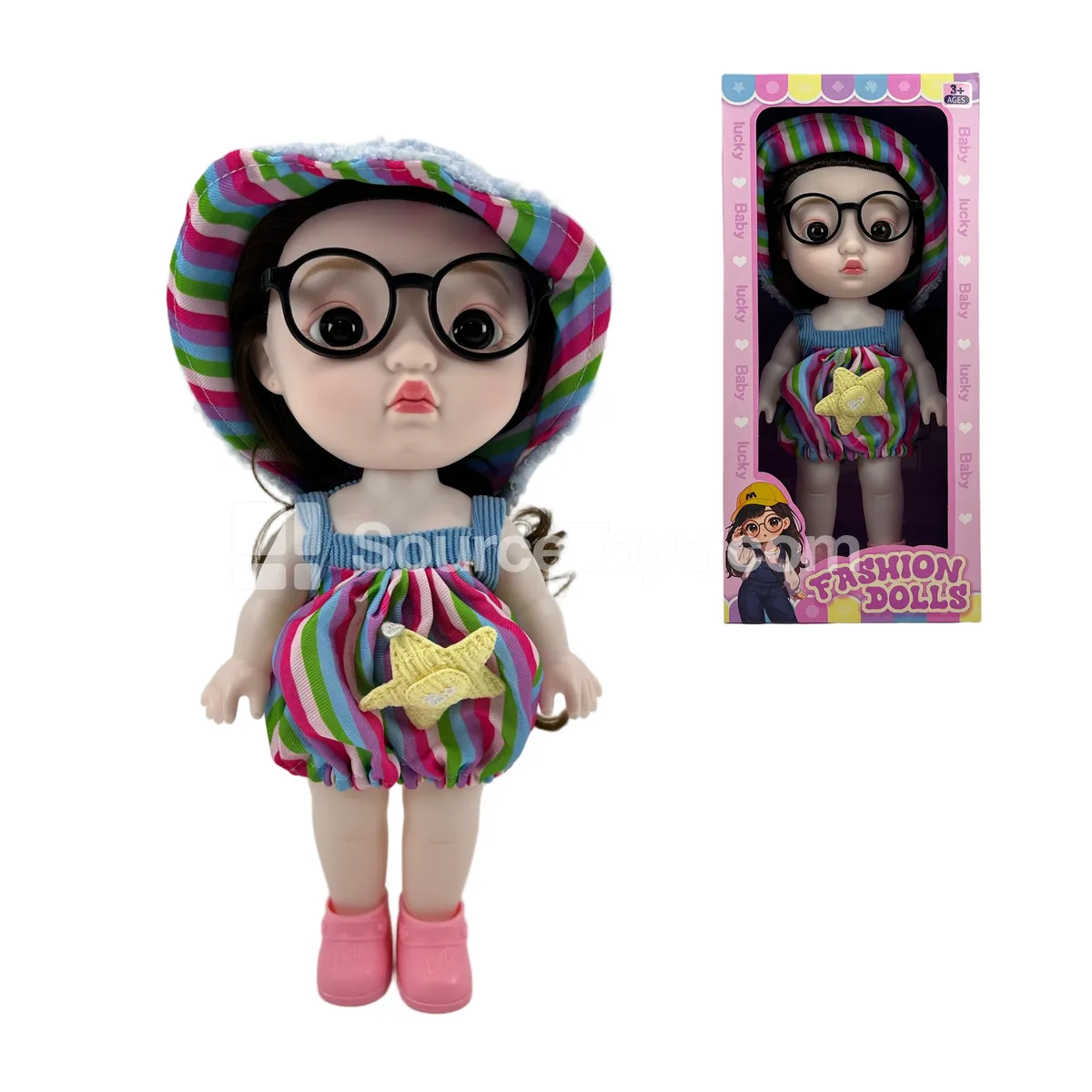 12-inch Jointed Fashion Doll with Expressions