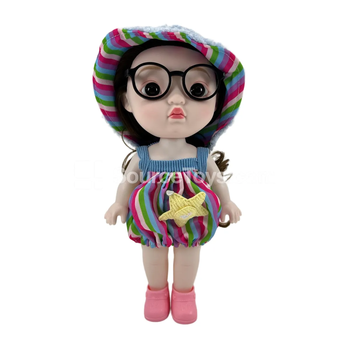 12-inch Jointed Fashion Doll with Expressions for Pretend Play 12-inch Jointed Fashion Doll with Expressions for Pretend Play