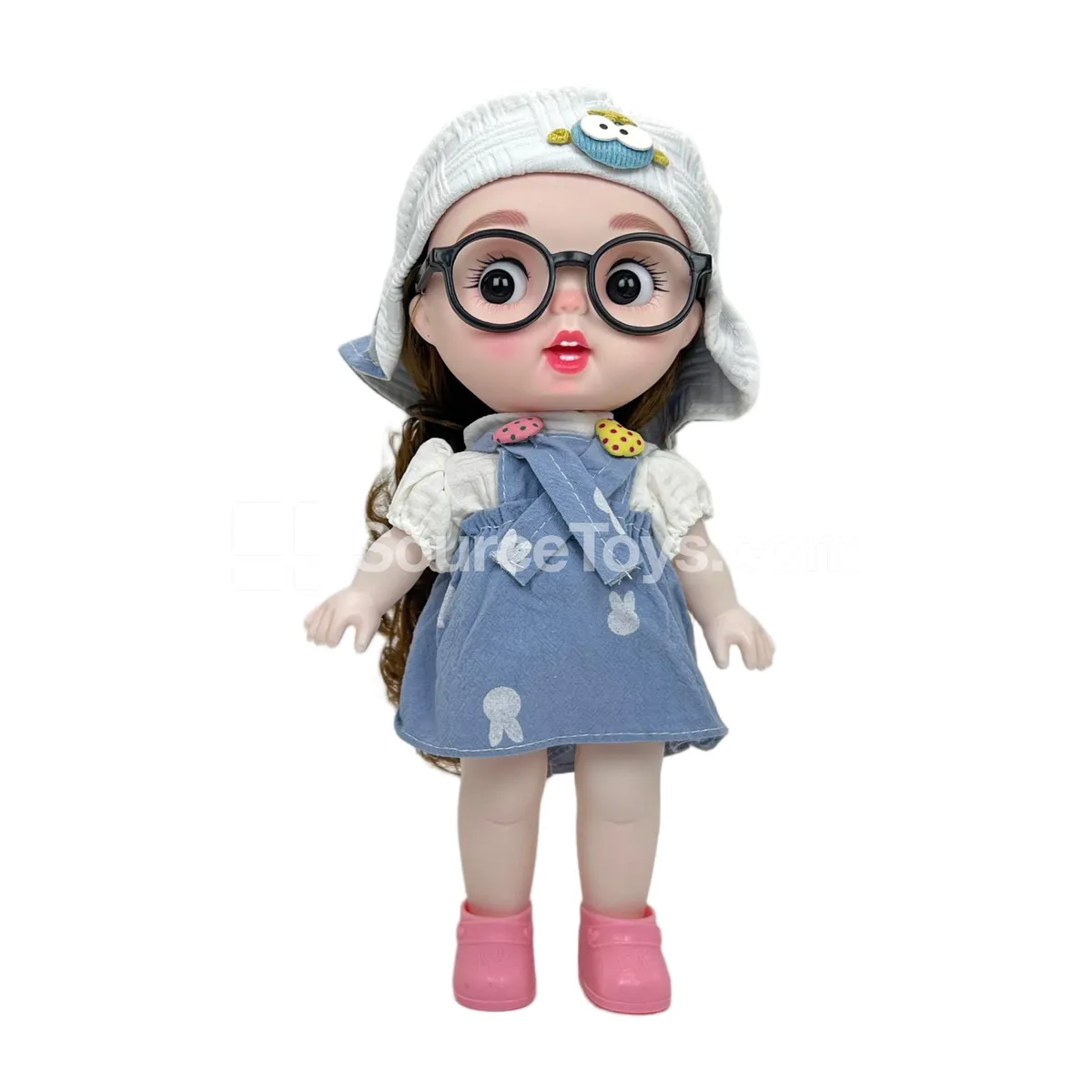 12-inch Multi-jointed Fashion Doll with Expressions, Pretend-Play Doll for Girls, PVC Bag Packaging