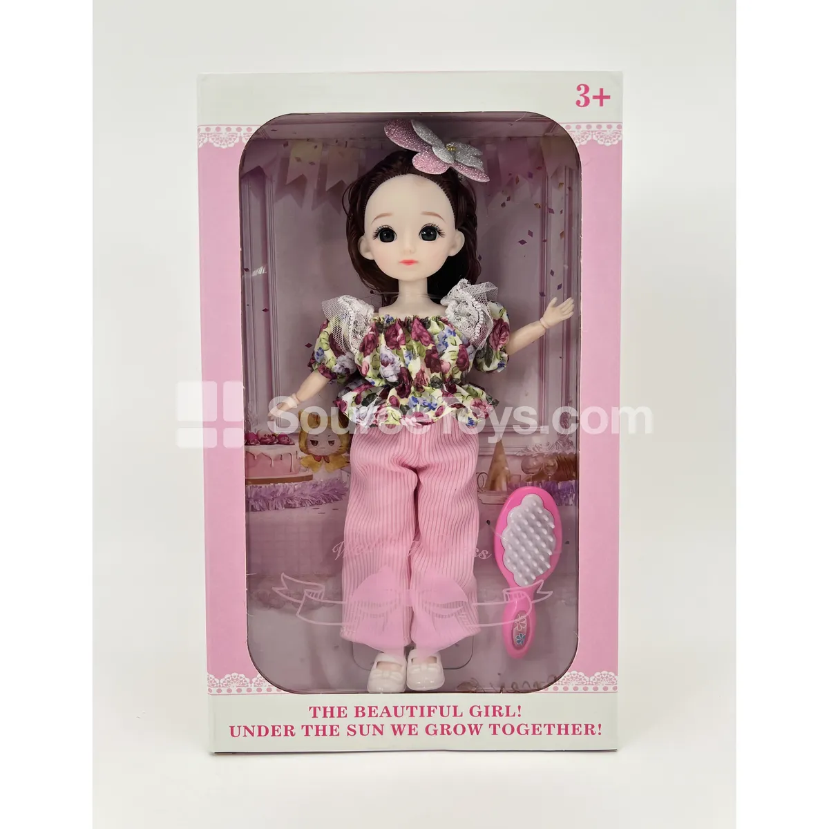 12-inch 22-Jointed Fashion Doll for Pretend Play (English Packaging) 12-inch 22-Jointed Fashion Doll for Pretend Play (English Packaging)