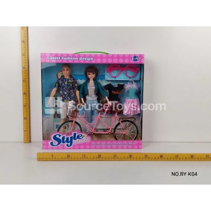 New Fashion Doll Bike with Casual Outfit