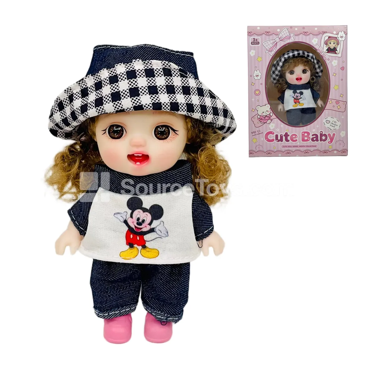6-Inch Full Vinyl Doll 6-Inch Full Vinyl Doll