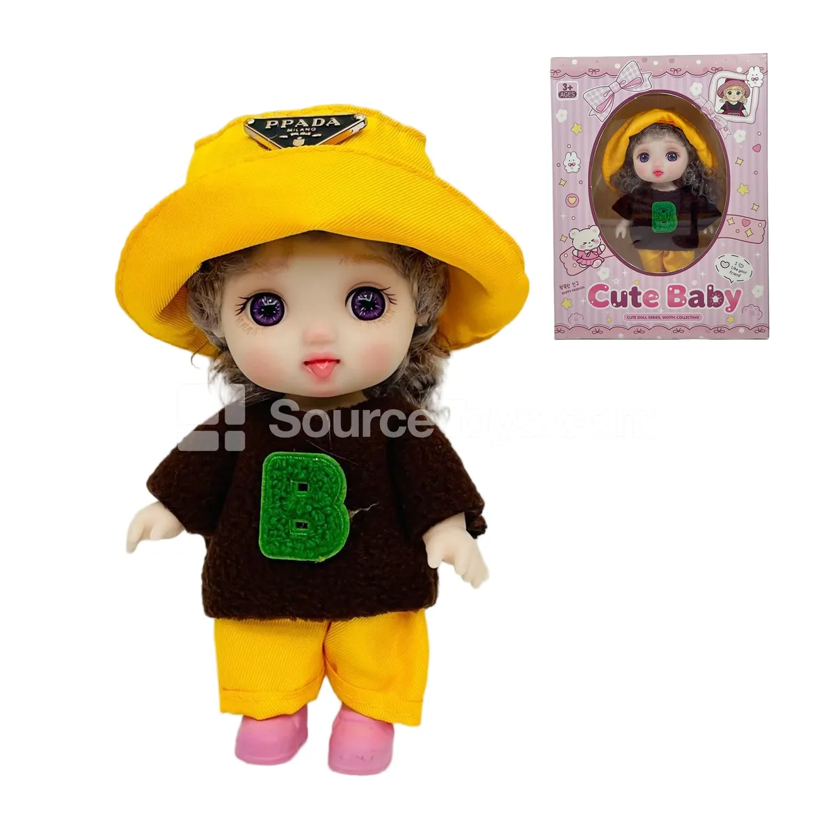 6-Inch Vinyl Doll 6-Inch Vinyl Doll