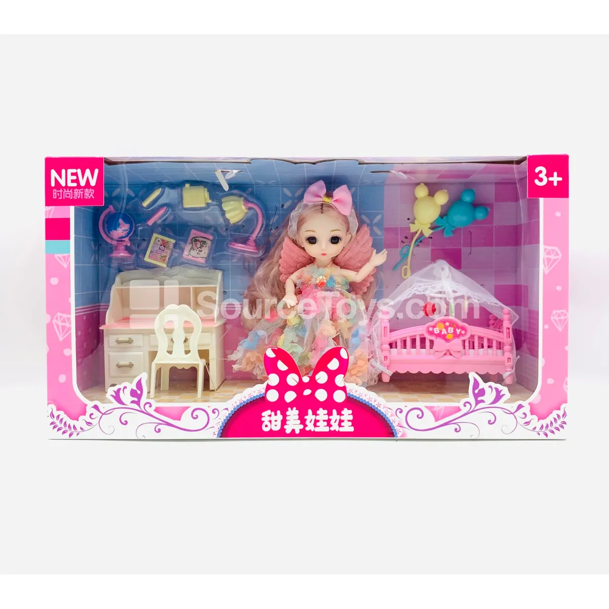 6-inch Fashion Doll House Play Set