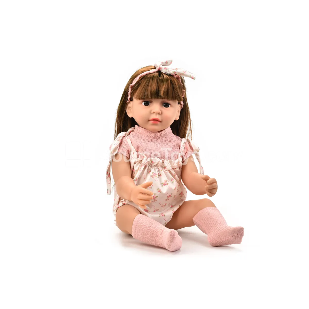 22-inch Lifelike Reborn Baby Doll Soft Vinyl Bag Packaging