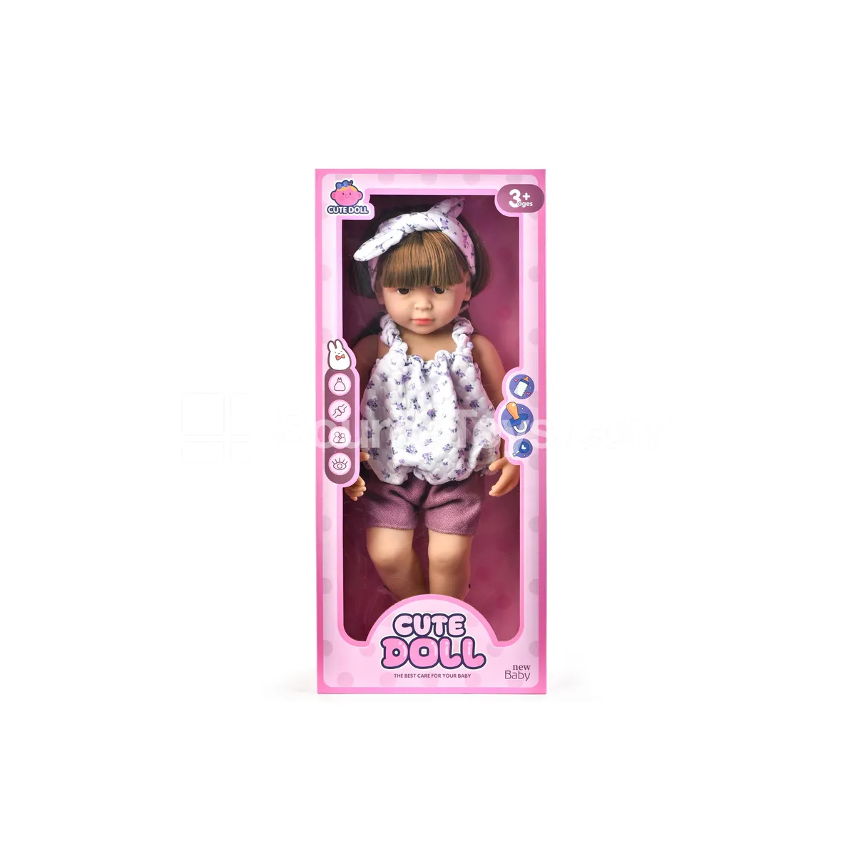 55-60cm Reborn Doll 22-inch Realistic Baby Vinyl Doll