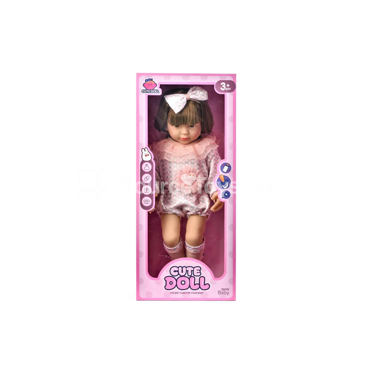 22-inch Reborn Doll 55-60cm Realistic Baby Soft Vinyl Figure