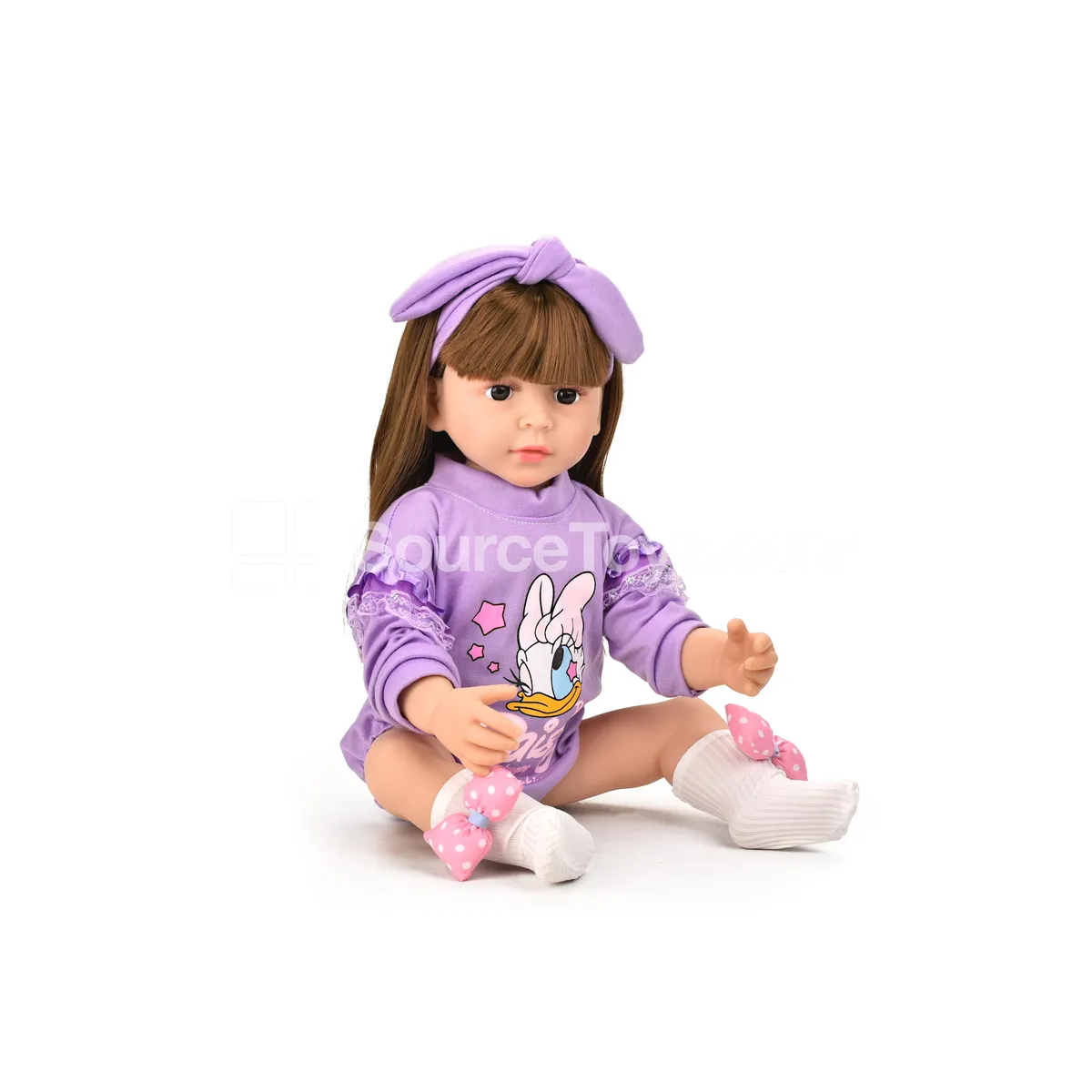 22-Inch Realistic Soft Vinyl Reborn Baby Doll