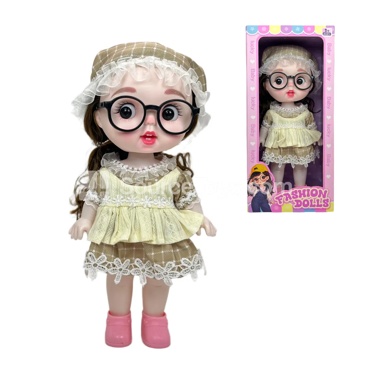 12-inch Multi-Jointed Expression Doll Gift Set 12-inch Multi-Jointed Expression Doll Gift Set