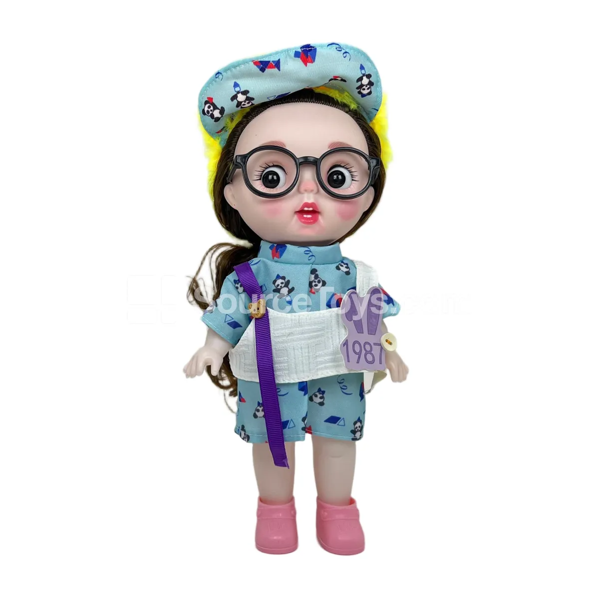 12-inch multi-jointed pretend-play fashion doll