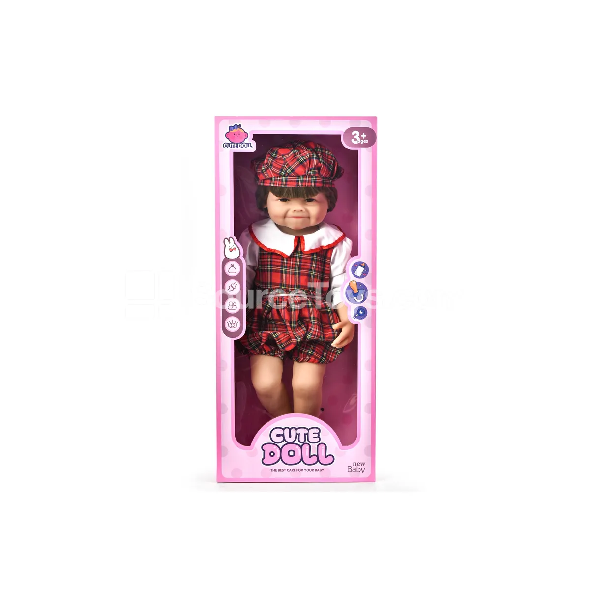 55-60CM Reborn Doll 22 Inch Realistic Newborn Baby Soft Vinyl