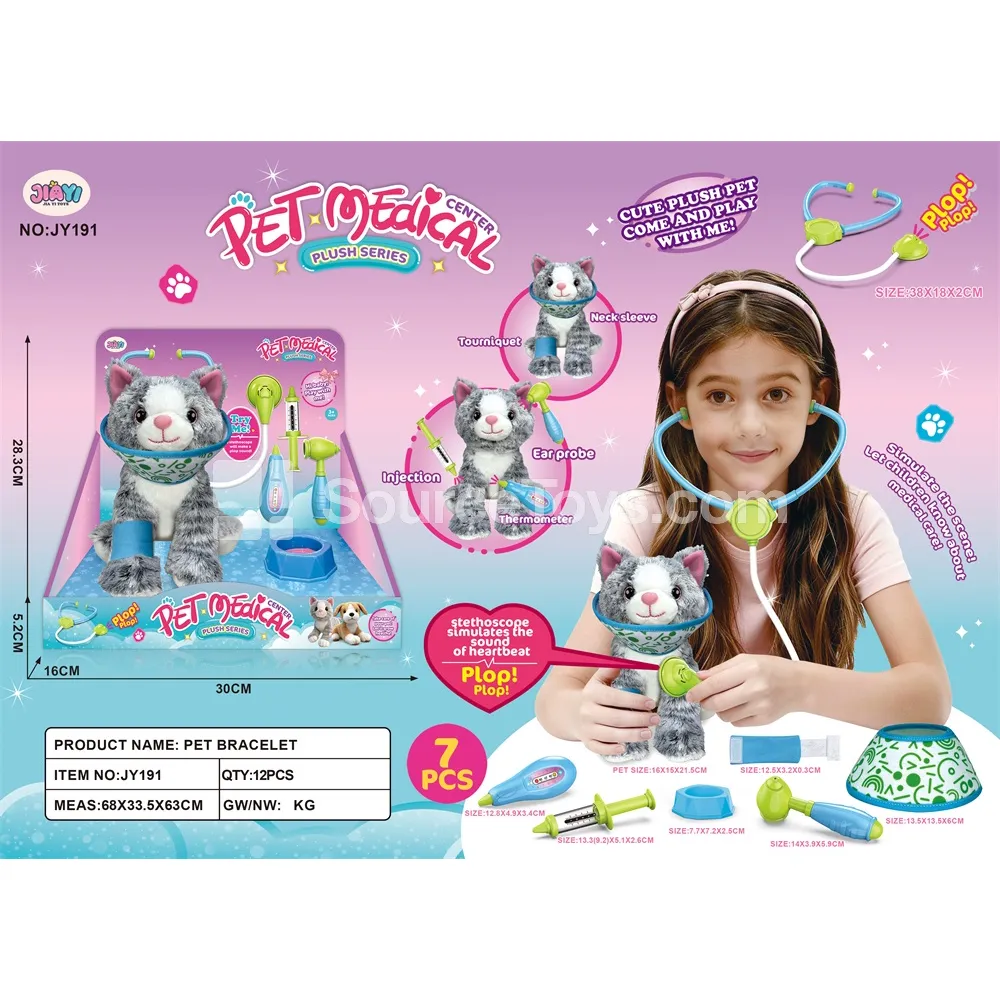 Medical-Themed Plush Cat Set Medical-Themed Plush Cat Set