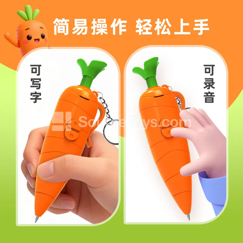 Rabbit Police Officer Voice Recorder Pen in Color Box Rabbit Police Officer Voice Recorder Pen in Color Box
