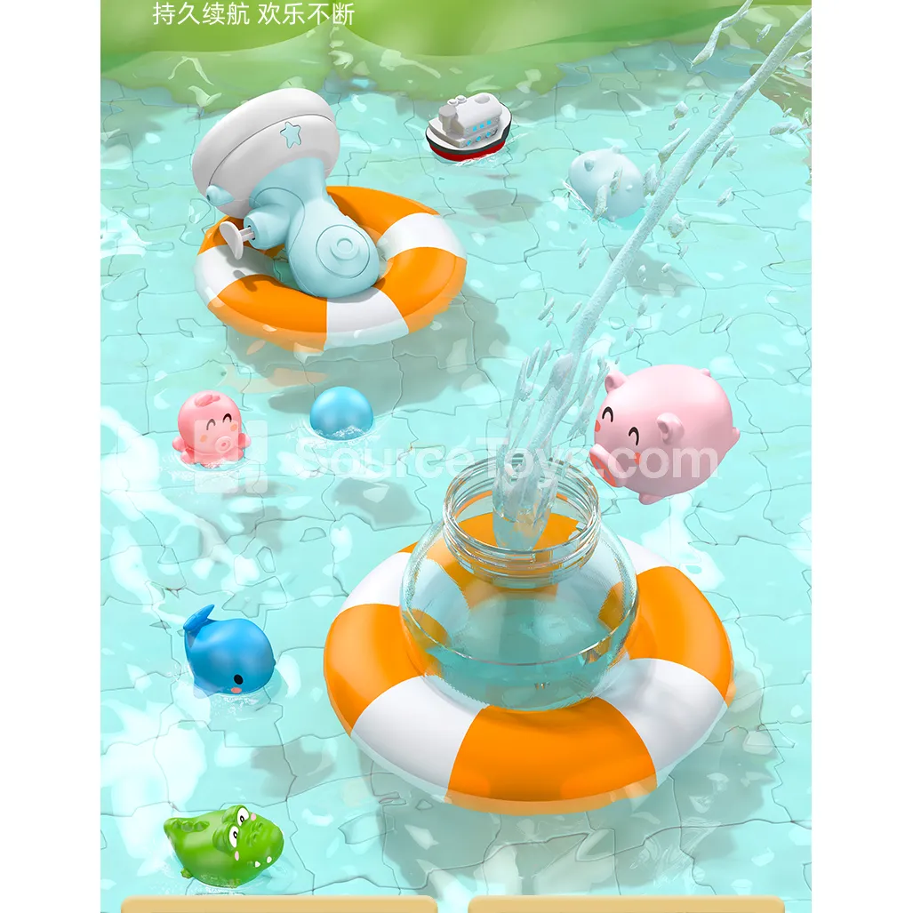 Transparent Cartoon Pet Water Spray Floating Bottle Water Gun, 3 Random Styles, 9-Piece Display Box Transparent Cartoon Pet Water Spray Floating Bottle Water Gun, 3 Random Styles, 9-Piece Display Box