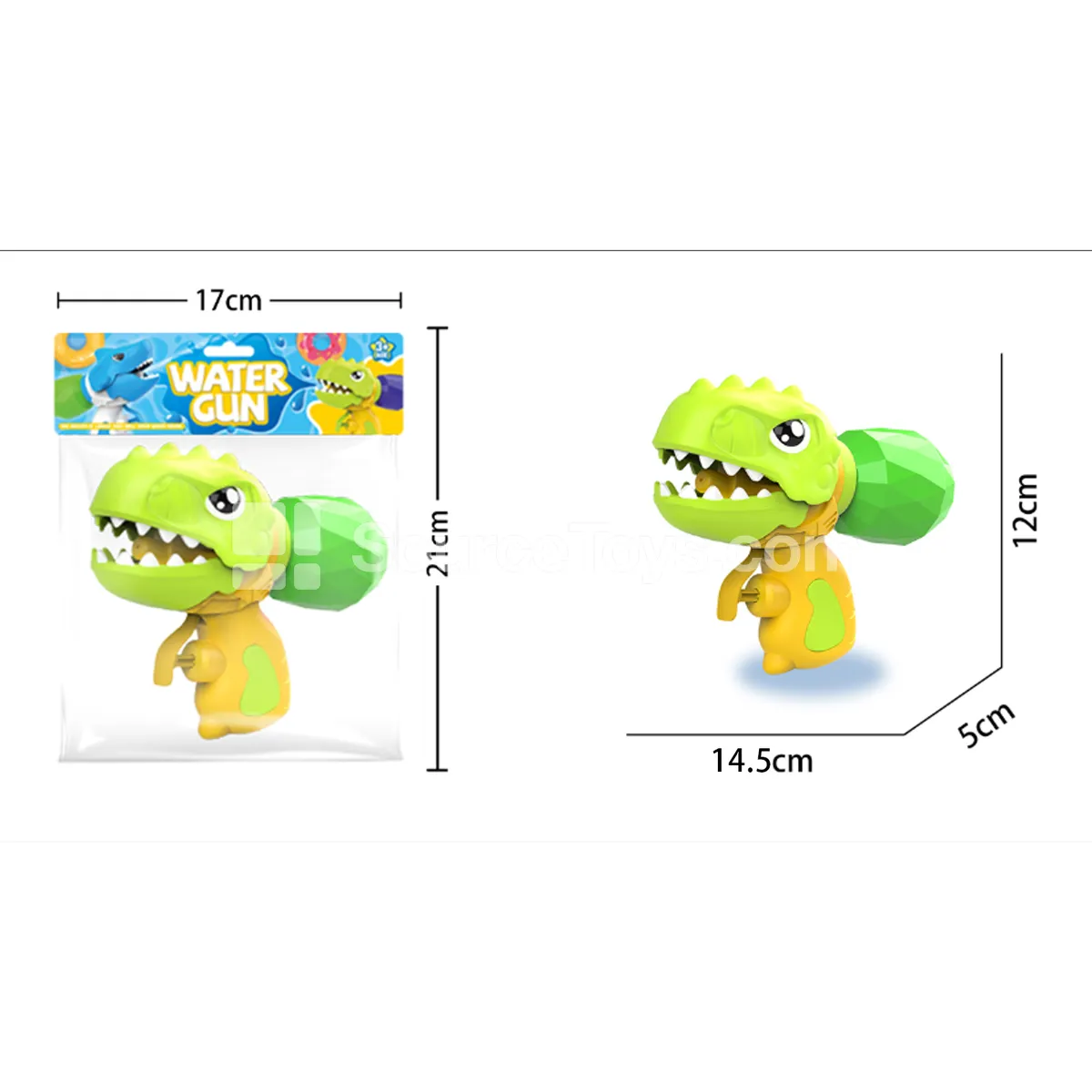 Cartoon Dinosaur Water Gun for Summer Play Cartoon Dinosaur Water Gun for Summer Play