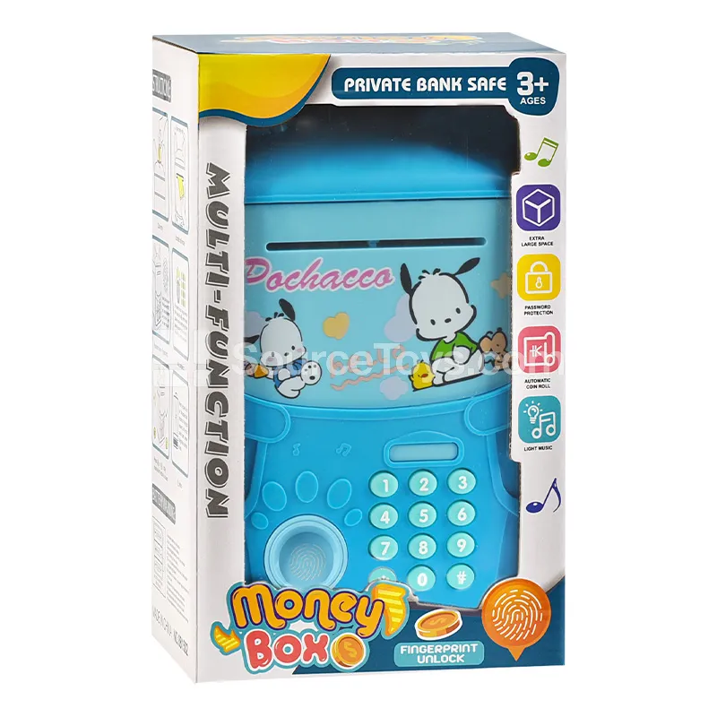 Pochacco Fingerprint Electric Money Bank Safe