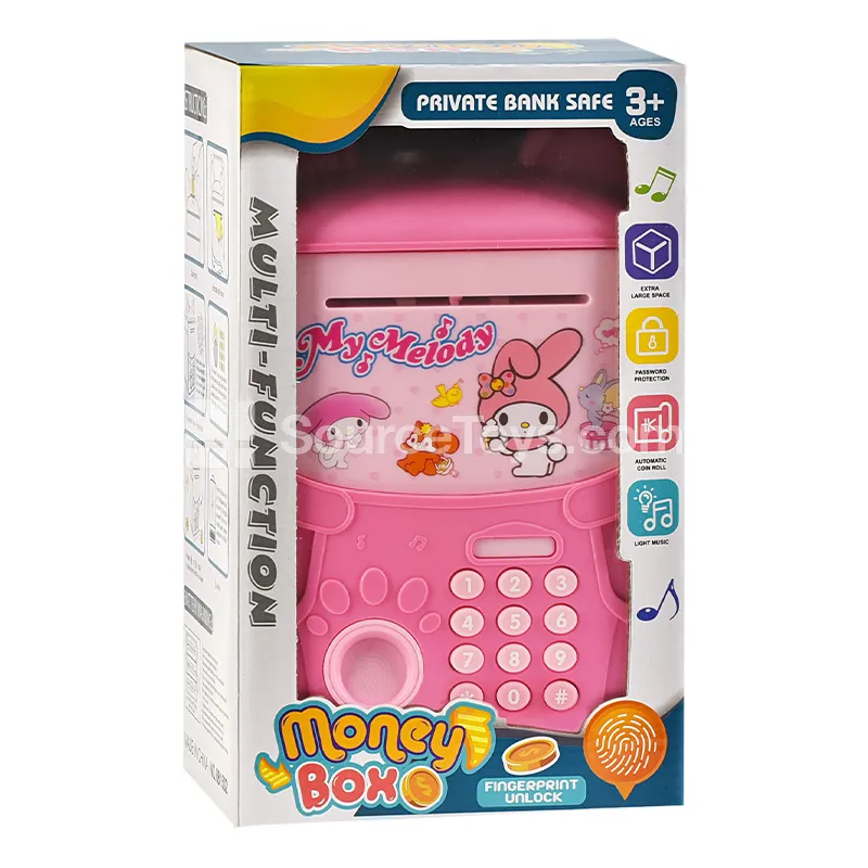 My Melody Fingerprint Electric Money Bank Safe