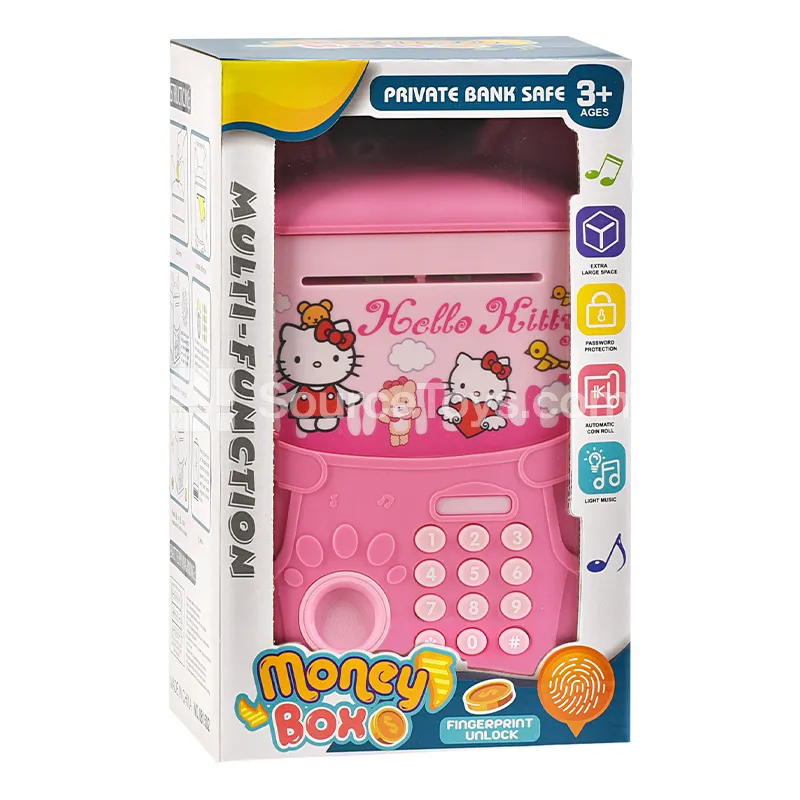 Fingerprint Electric Coin Bank Safe