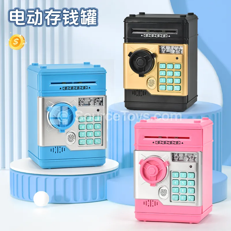 Fingerprint Electric Safe Coin Bank