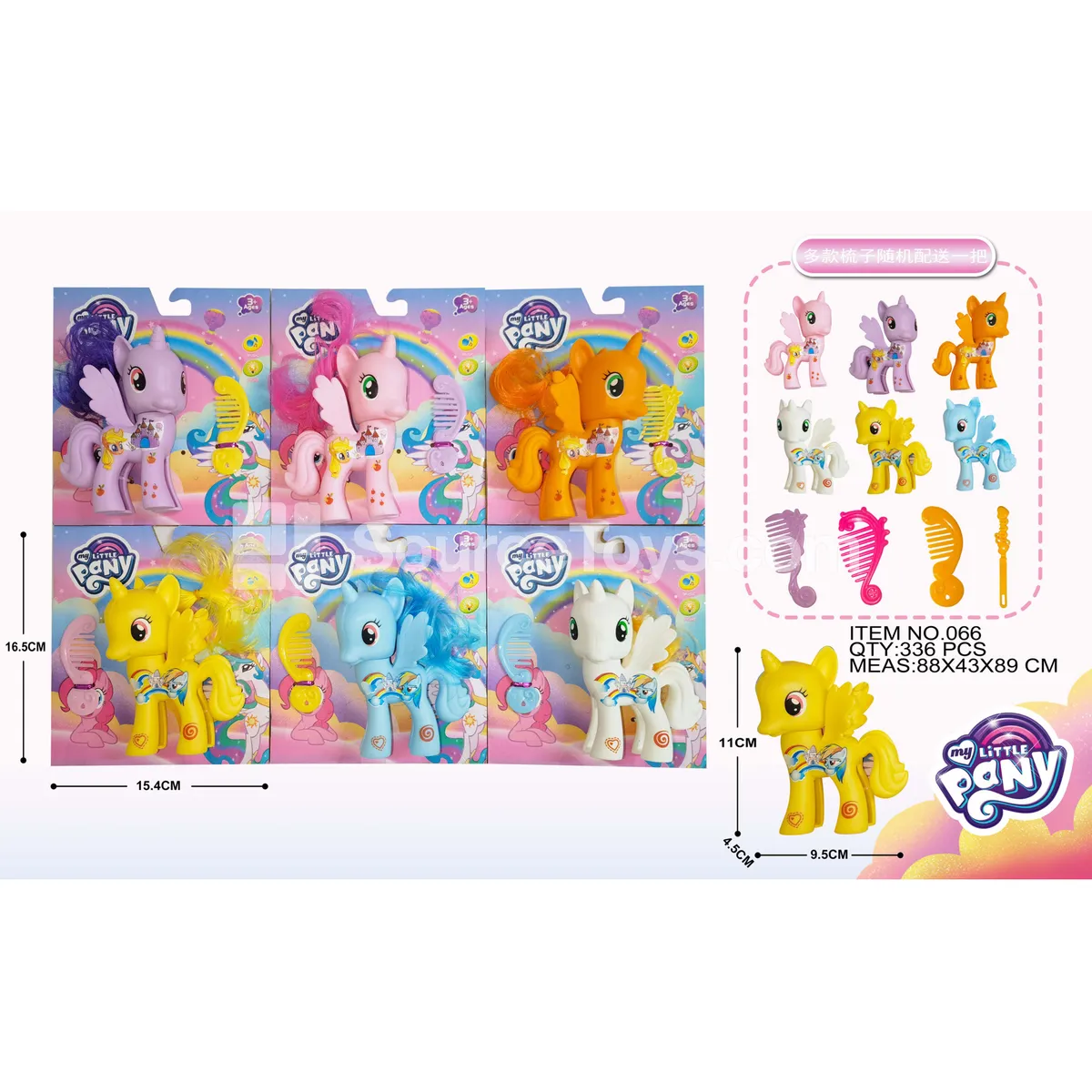 My Little Pony Fashion Doll with Comb