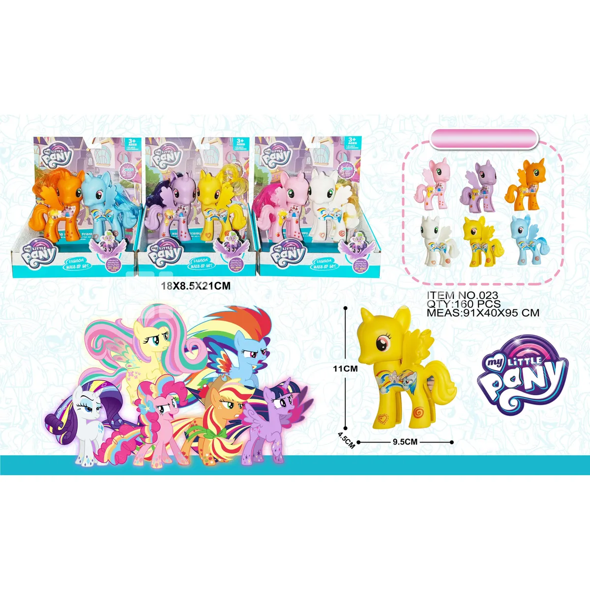 My Little Pony Display Box (2 Figures per Box)