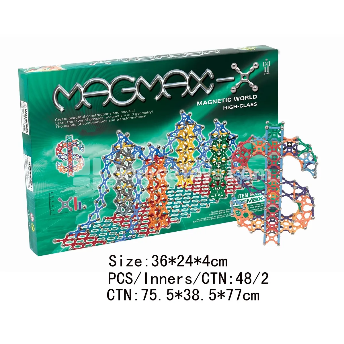 Magnetic Building Blocks (42pcs) Magnetic Building Blocks (42pcs)