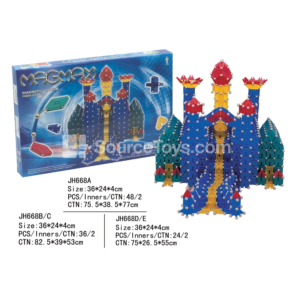 Magnetic Building Blocks 60pcs Magnetic Building Blocks 60pcs