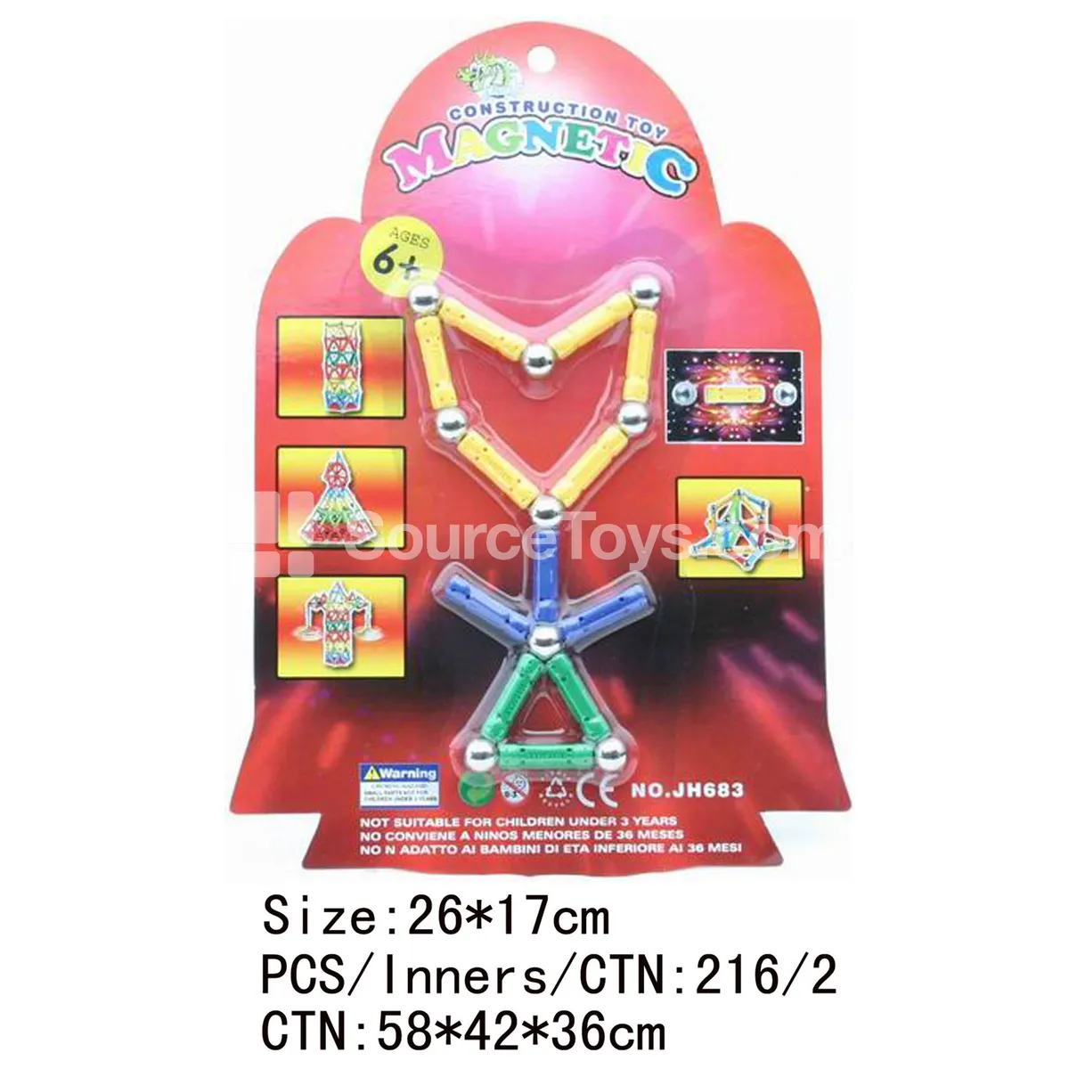 Magnetic Building Blocks 21pcs Magnetic Building Blocks 21pcs