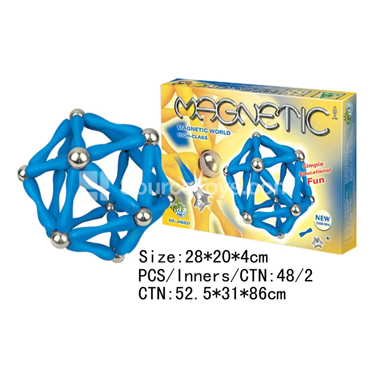 Magnetic Building Blocks (84 PCS) Magnetic Building Blocks (84 PCS)