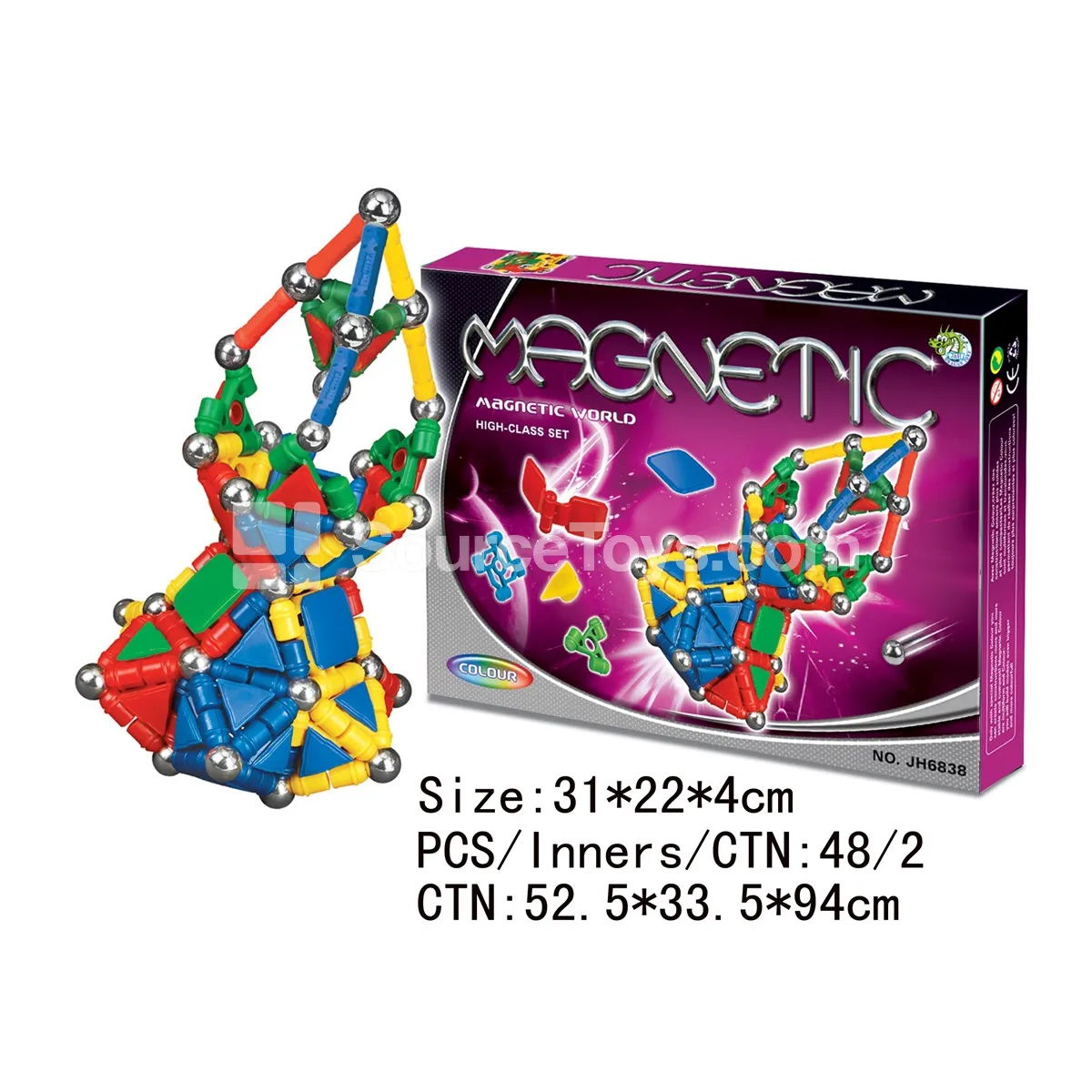 Magnetic Building Blocks 84PCS Magnetic Building Blocks 84PCS