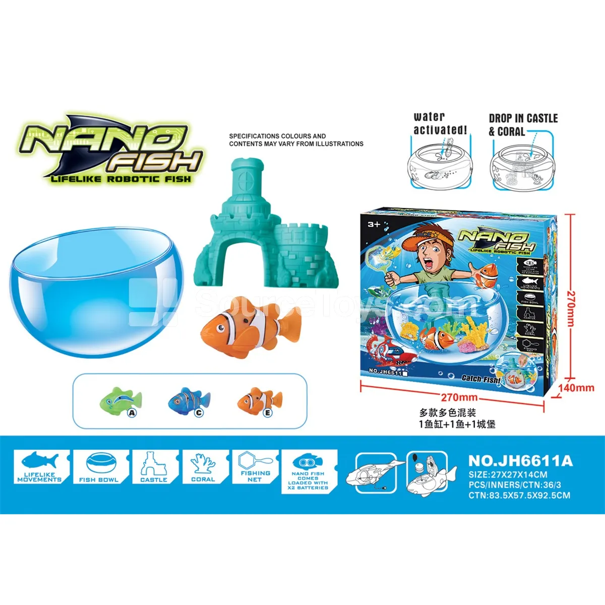 Electric Fish Set Electric Fish Set