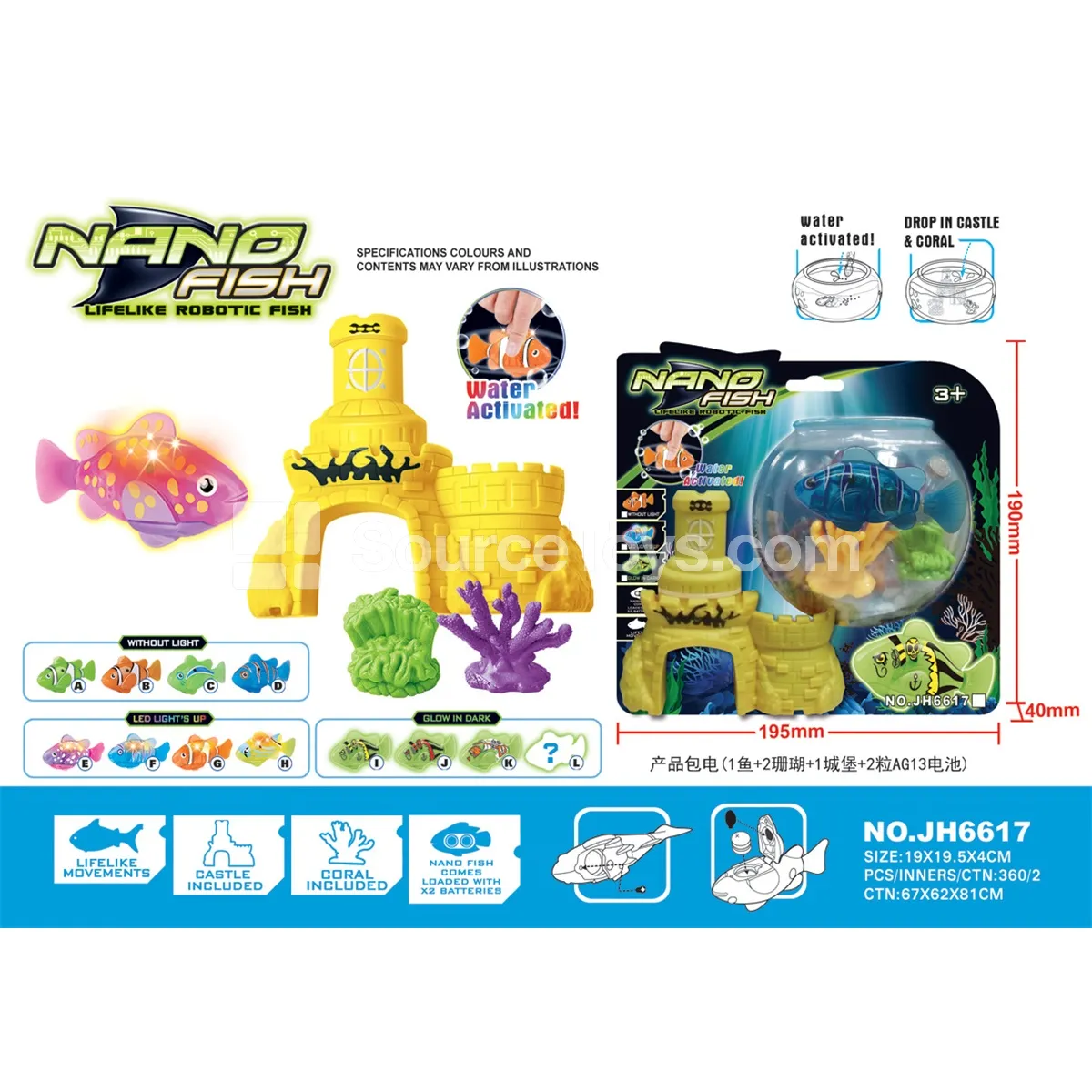 Lighted Electric Fish Toy Lighted Electric Fish Toy