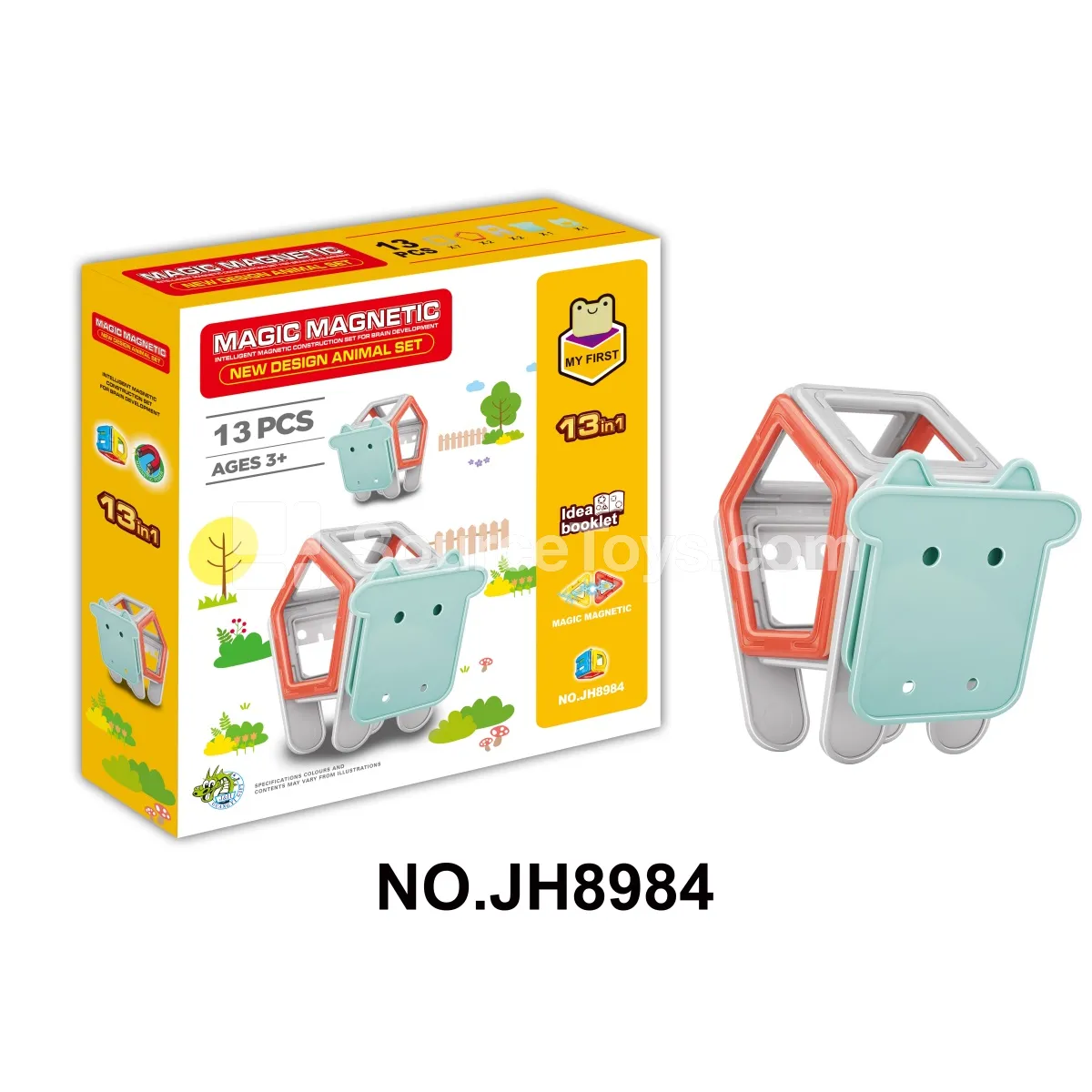 Magnetic Building Blocks Set (13pcs) Magnetic Building Blocks Set (13pcs)