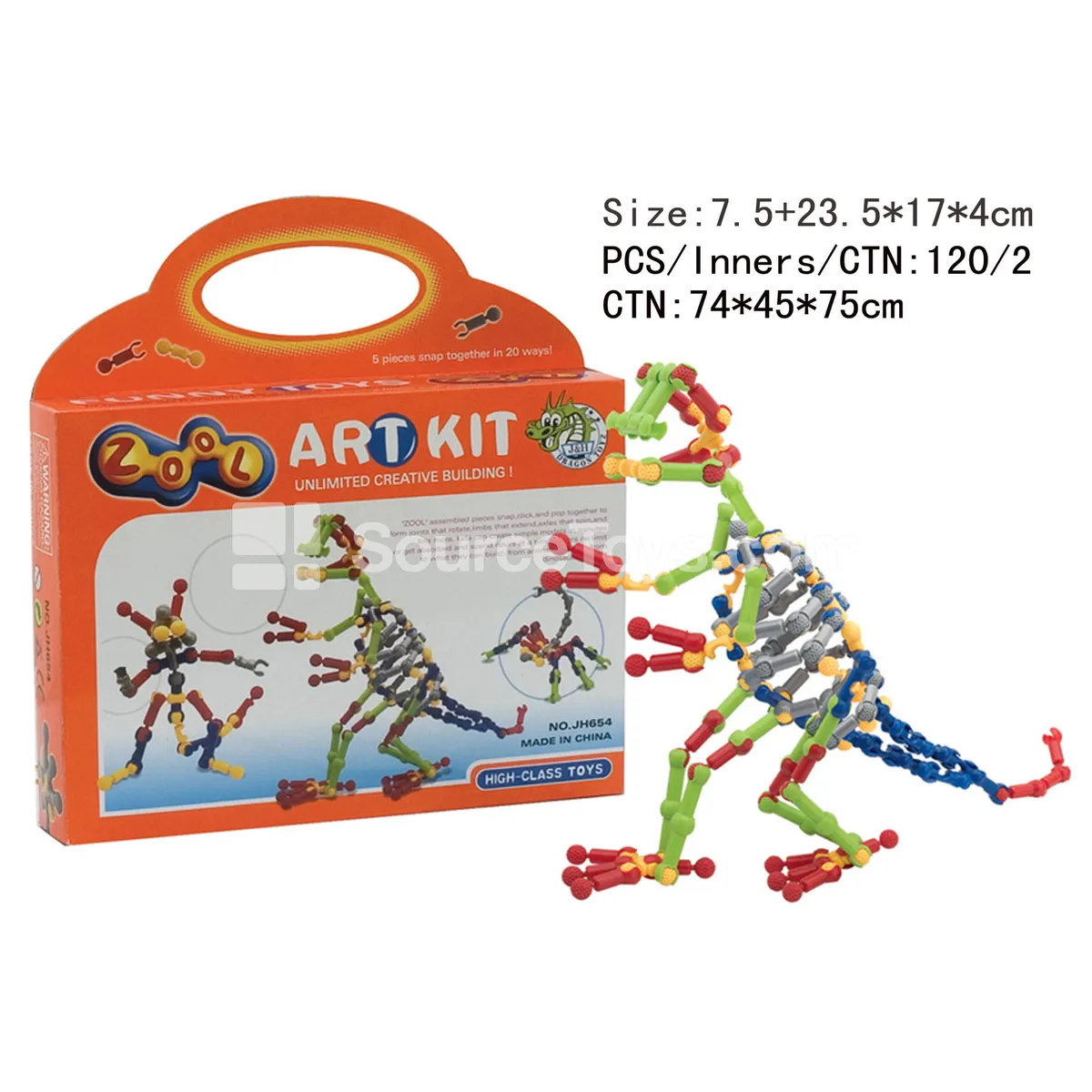 Art Building Blocks (18 pcs) Art Building Blocks (18 pcs)