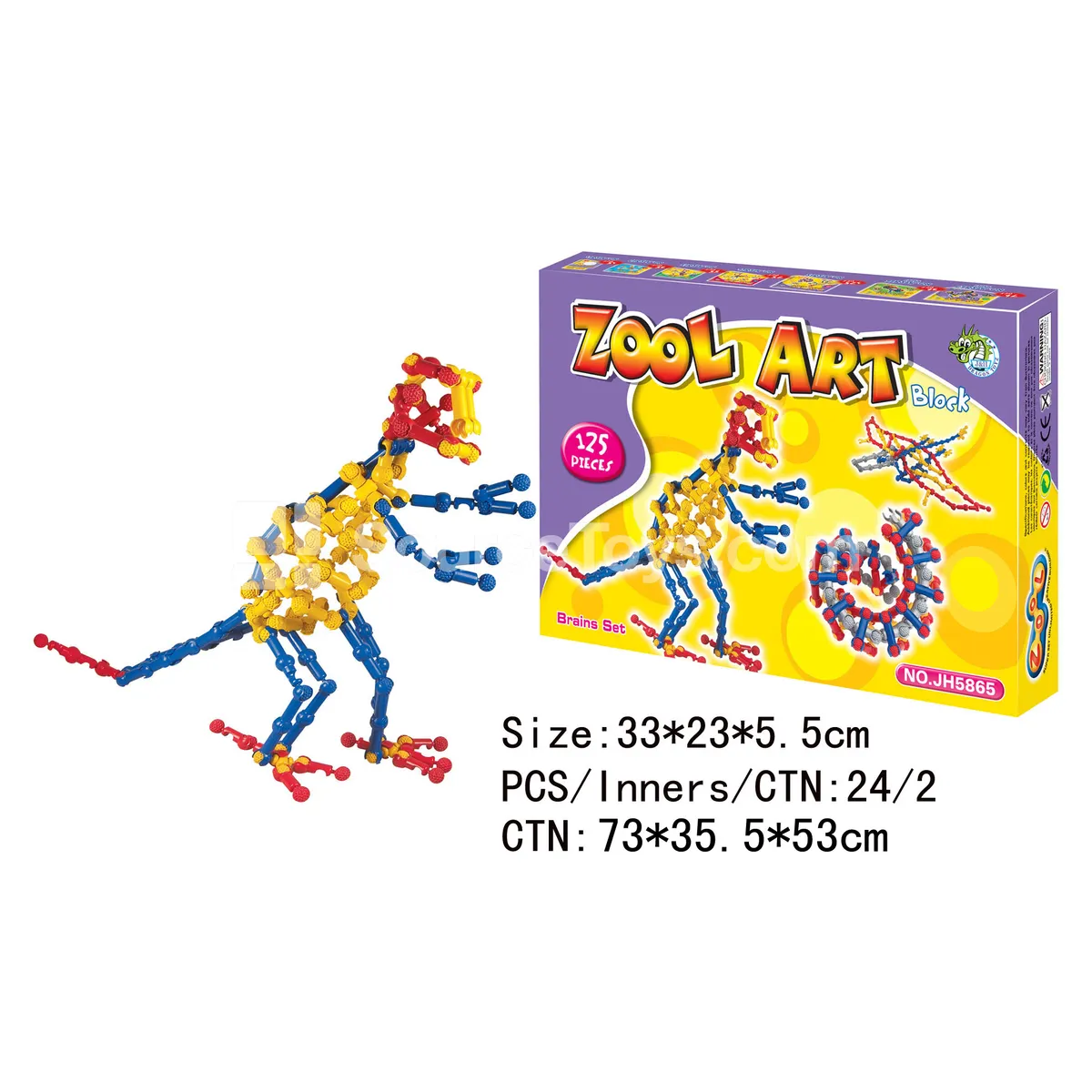 125PCS Art Building Blocks 125PCS Art Building Blocks
